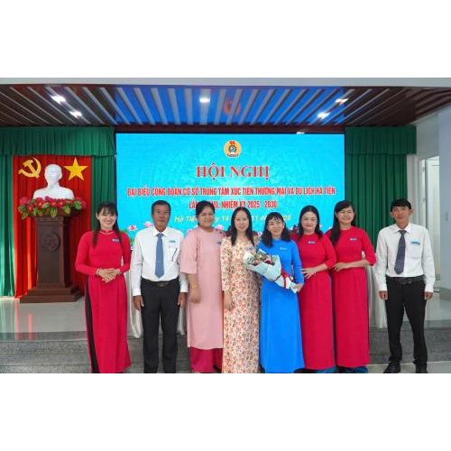 Hội nghị đại biểu công đoàn cơ sở Trung tâm Xúc tiến Thương mại và Du lịch Hà Tiên khóa VII, nhiệm kỳ 2025 – 2030